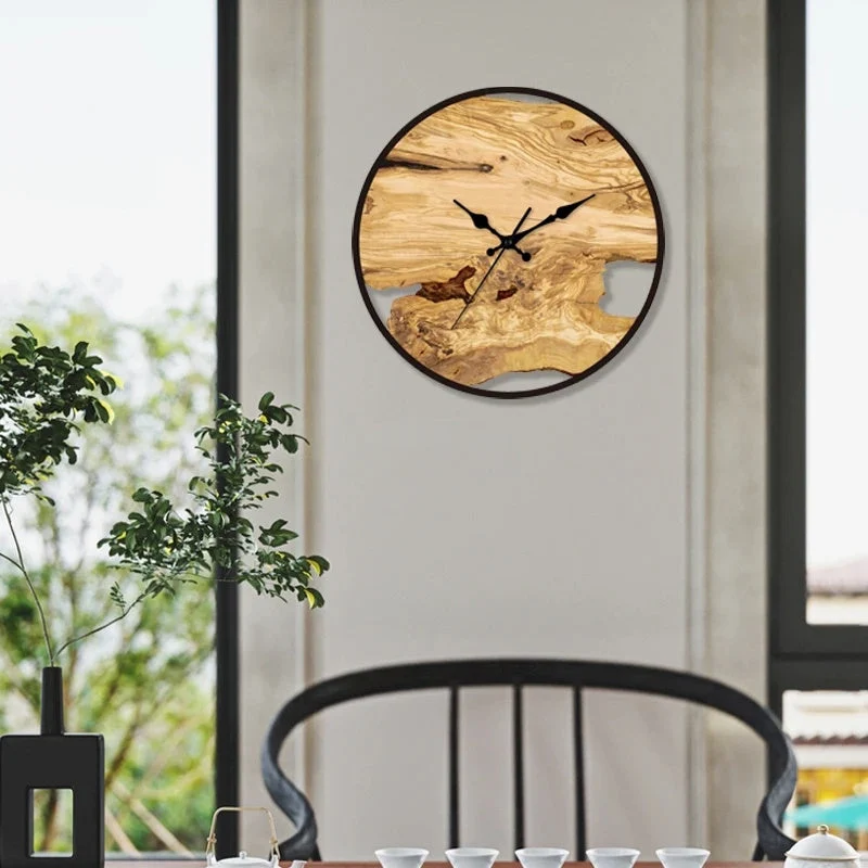 Transparent Wall Clock Contemporary Minimalist Interior