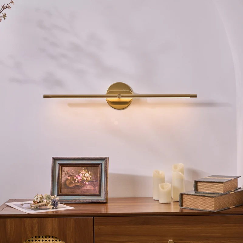 Elegant bright rechargeable LED indoor wall lamp