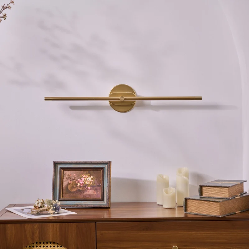 Elegant bright rechargeable LED indoor wall lamp