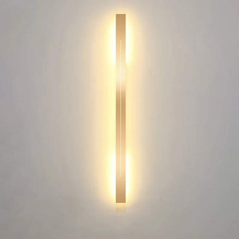 Slim LED lighting fixture – modern wall sconce for home interiors