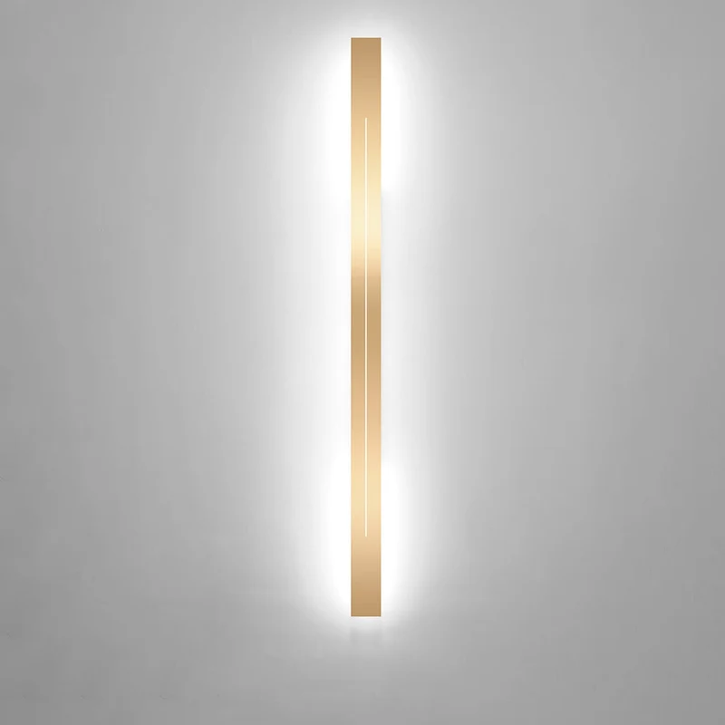 Slim LED lighting fixture – modern wall sconce for home interiors