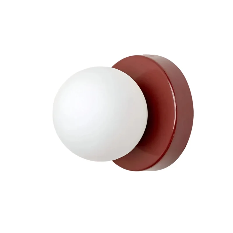 Modern Scandinavian-style lighting – round wall sconces