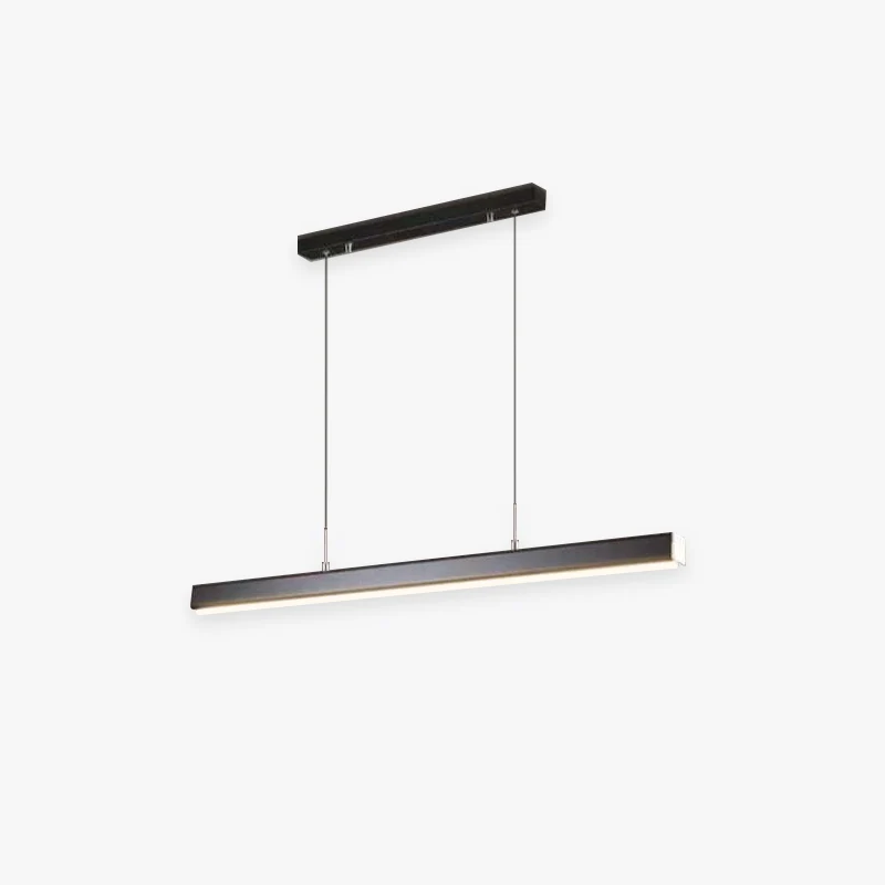 Linear pendant ceiling lamps – modern LED fixture with adjustment