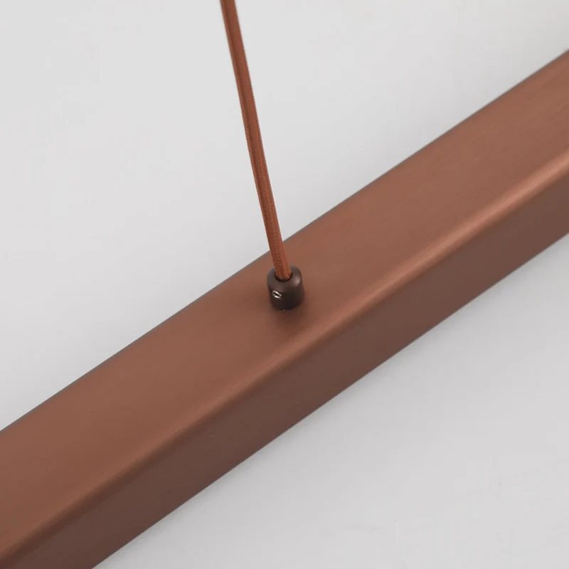 Linear pendant ceiling lamps – modern LED fixture with adjustment