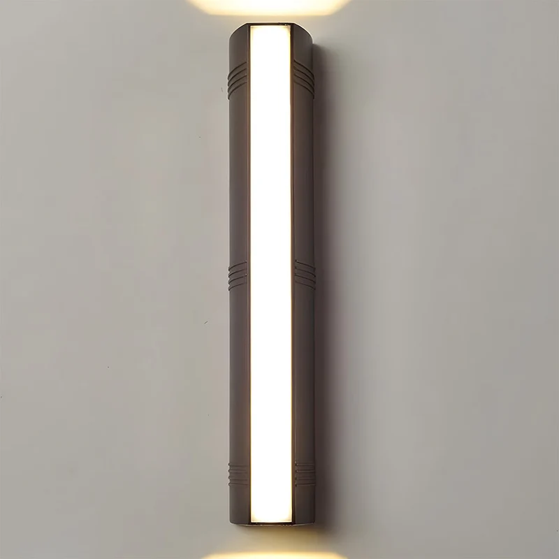 Outdoor LED wall lights with very bright light, weather-resistant