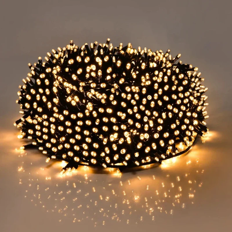 Outdoor LED string lights – night lamp