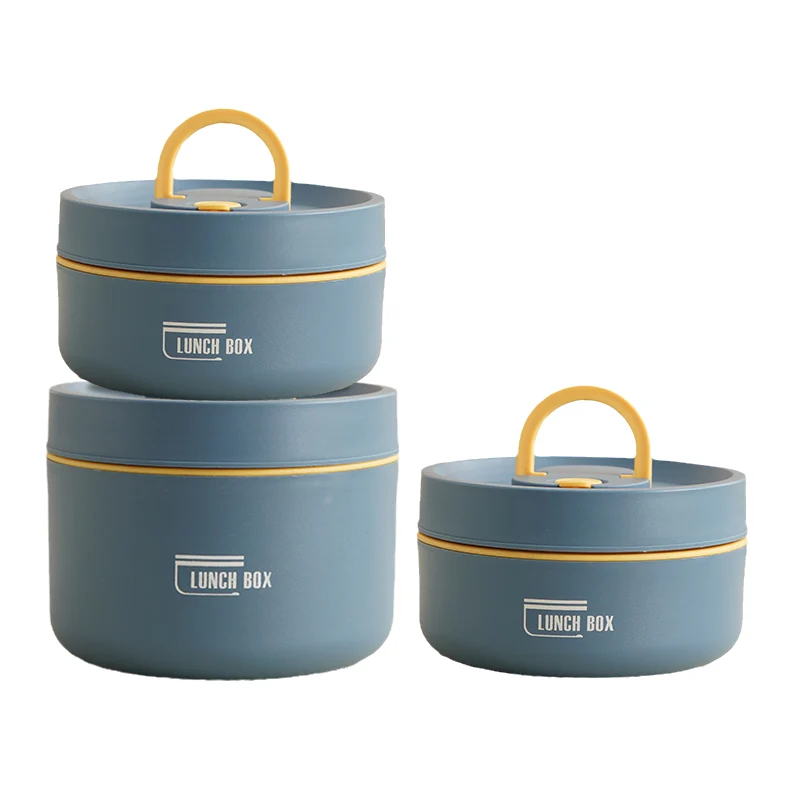 Multi-level insulated lunch container set with carrying bag