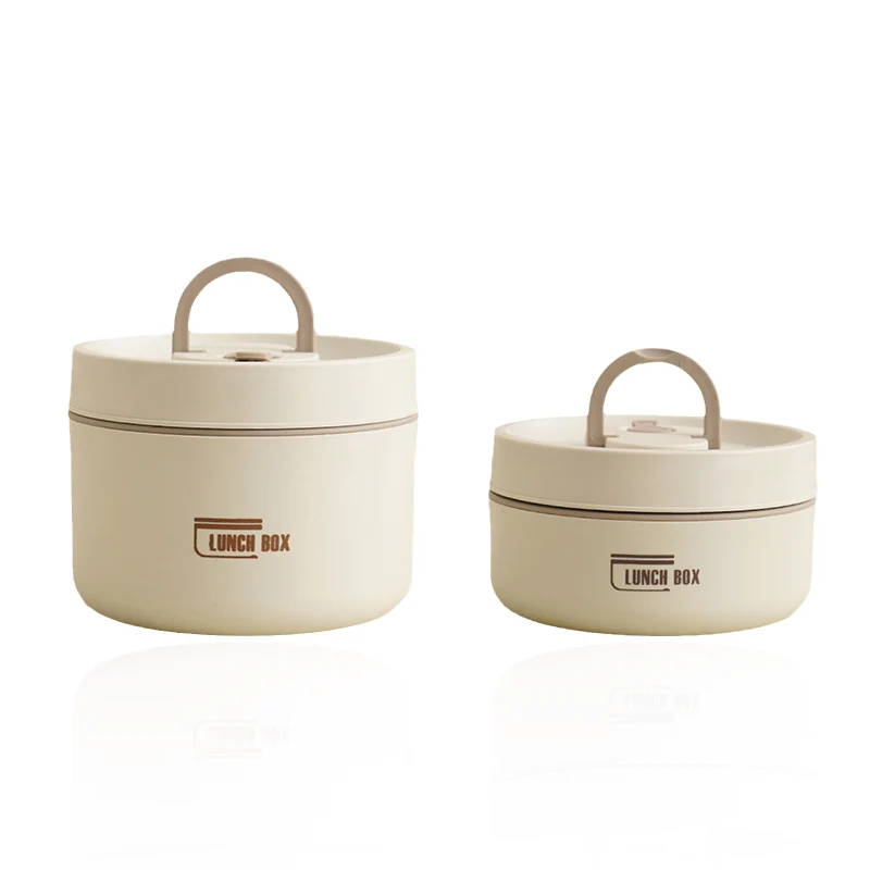Multi-level insulated lunch container set with carrying bag
