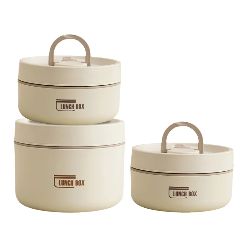 Multi-level insulated lunch container set with carrying bag