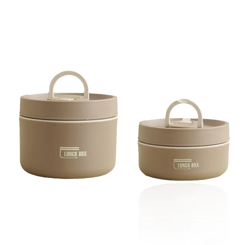 Multi-level insulated lunch container set with carrying bag