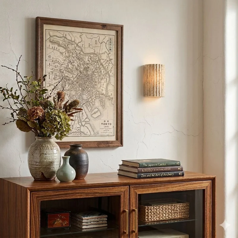 Modern wall-mounted LED lamp with soft, warm light for interiors