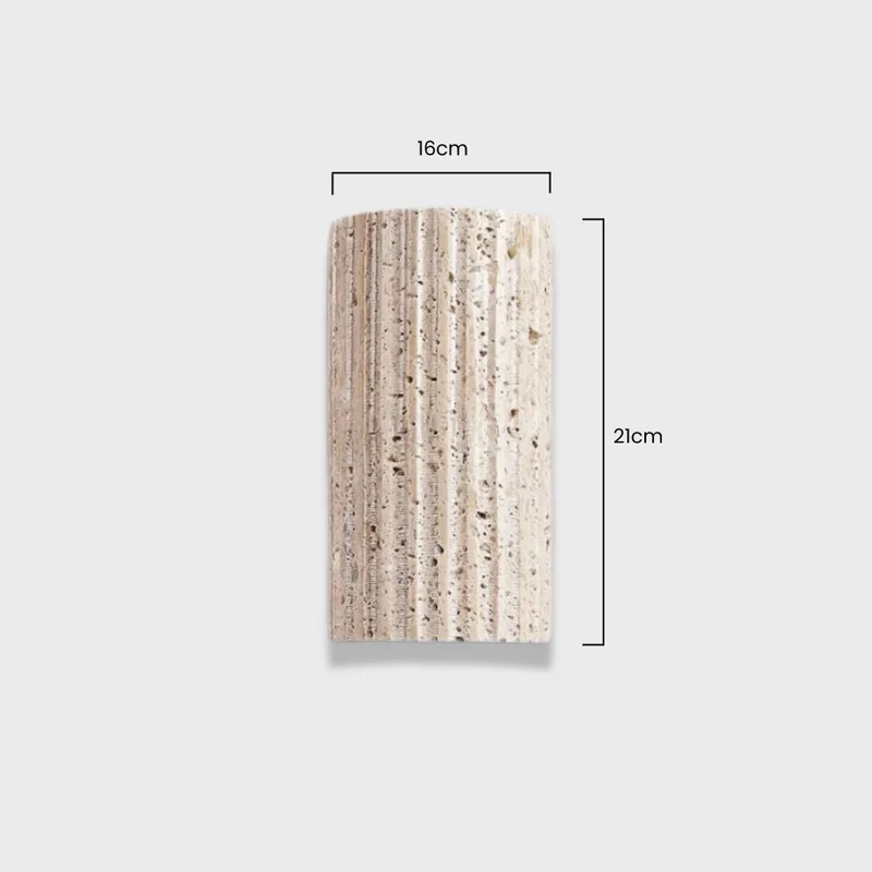 Modern wall-mounted LED lamp with soft, warm light for interiors