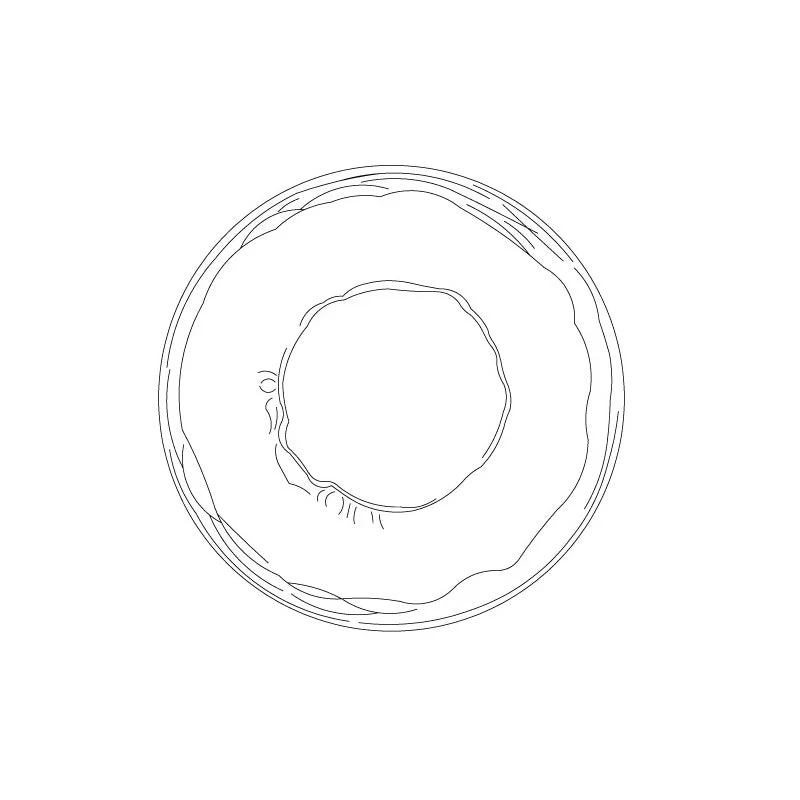 Nordic – round wall lamp with textured finish, modern interior fixture