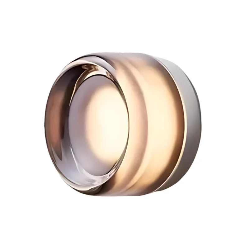 Modern Scandinavian-style LED wall lamp with ambient light
