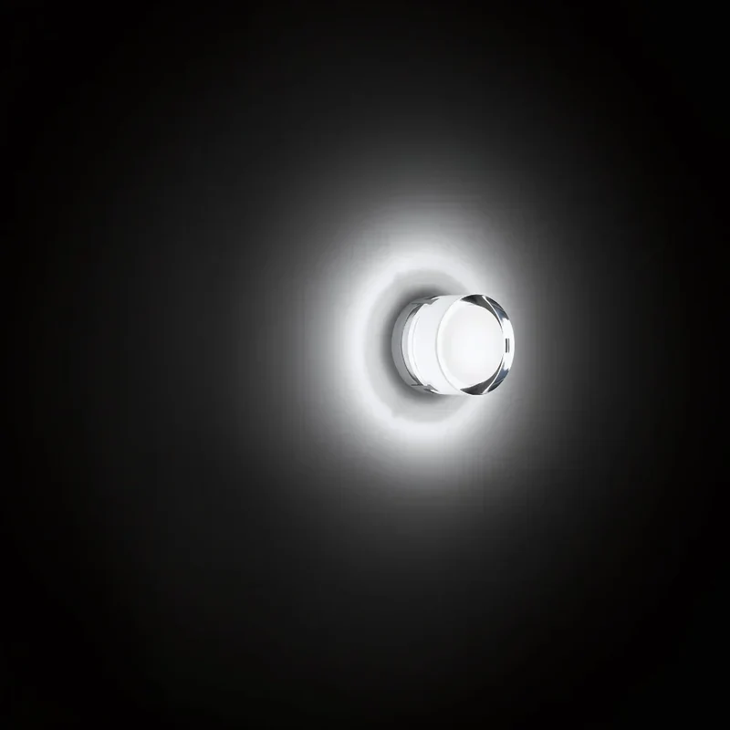 Modern Scandinavian-style LED wall lamp with ambient light