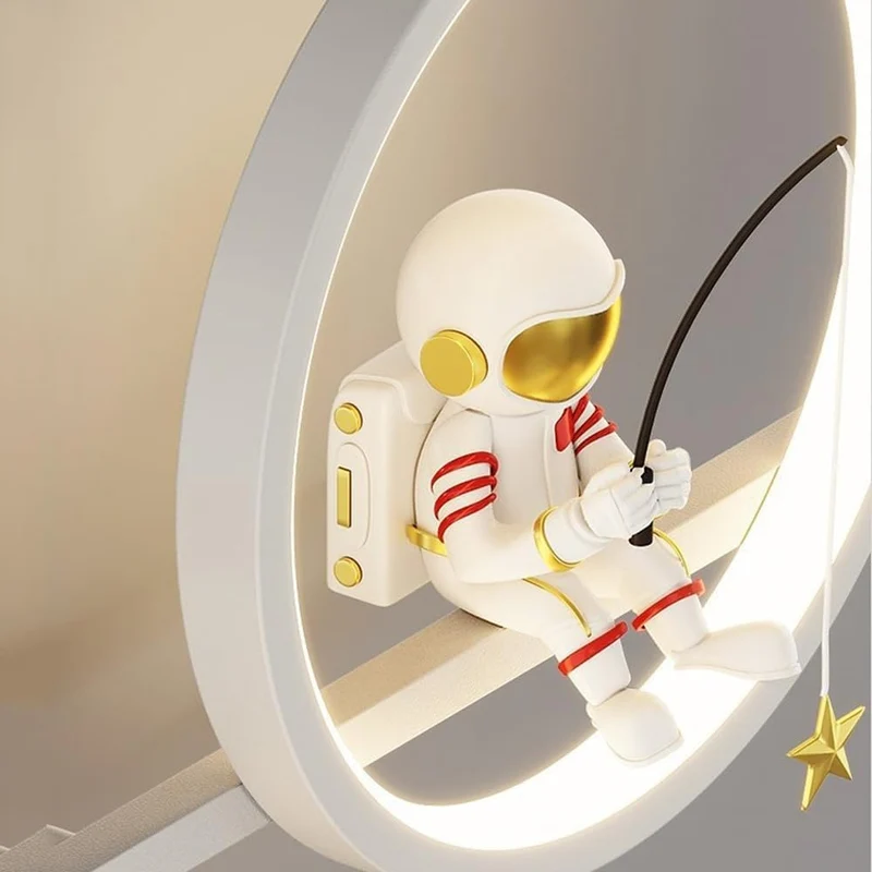 LED wall sconce for children's room – soft warm white with night light function