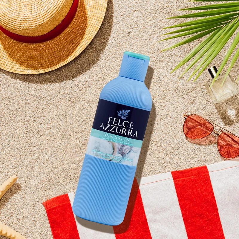 Felce Azzurra - Bagnodoccia Sali Marini, Profumo Rigenerante, Idrata la Pelle - 650 ml, 650 millilitro, 1