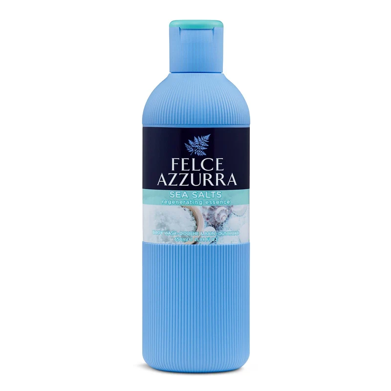 Felce Azzurra - Bagnodoccia Sali Marini, Profumo Rigenerante, Idrata la Pelle - 650 ml, 650 millilitro, 1