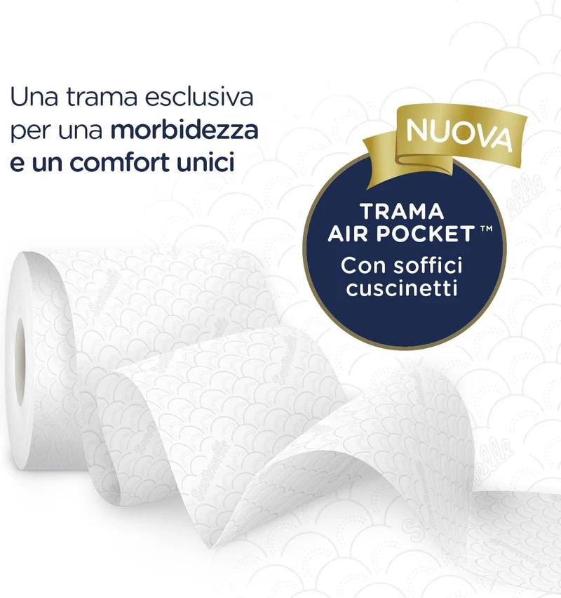 Scottonelle Carta Igien Soffice e Trap, Conf da 24 x3Rotoli