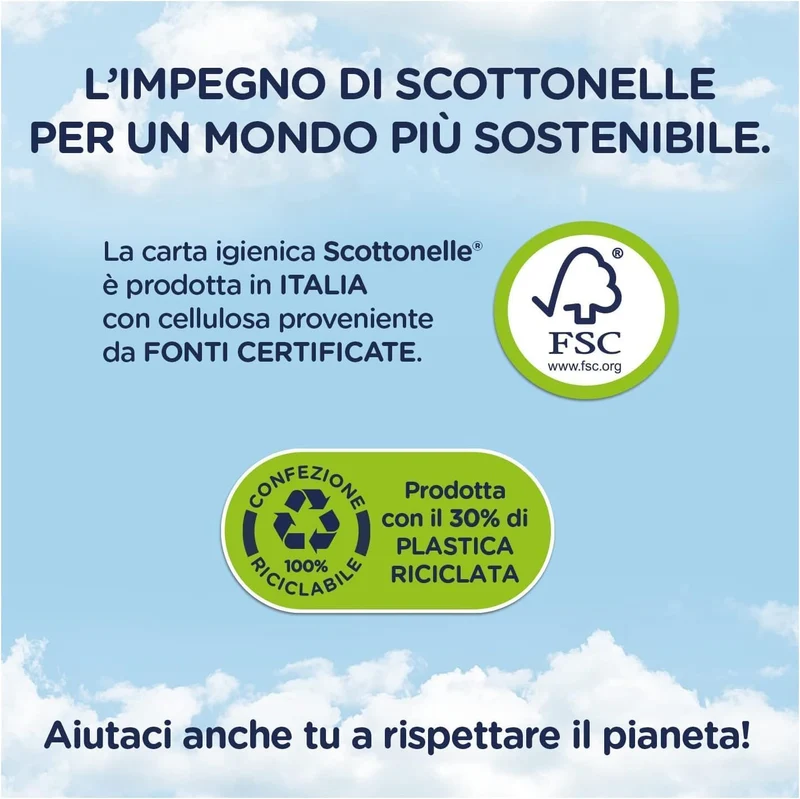 Scottonelle Carta Igien Soffice e Trap, Conf da 24 x3Rotoli
