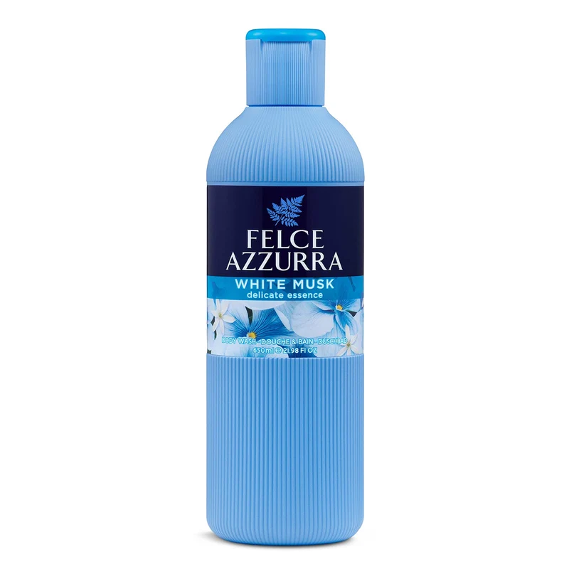 Felce Azzurra Bagnodoccia Muschio Bianco, Profumo Rilassante, 650ml