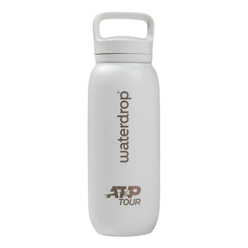 Waterdrop Thermo Bottle 600ml Borraccia - bianco, argento