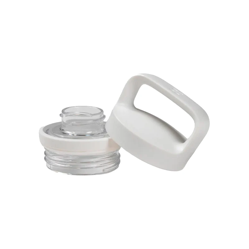 Waterdrop Thermo Bottle 600ml Borraccia - bianco, argento