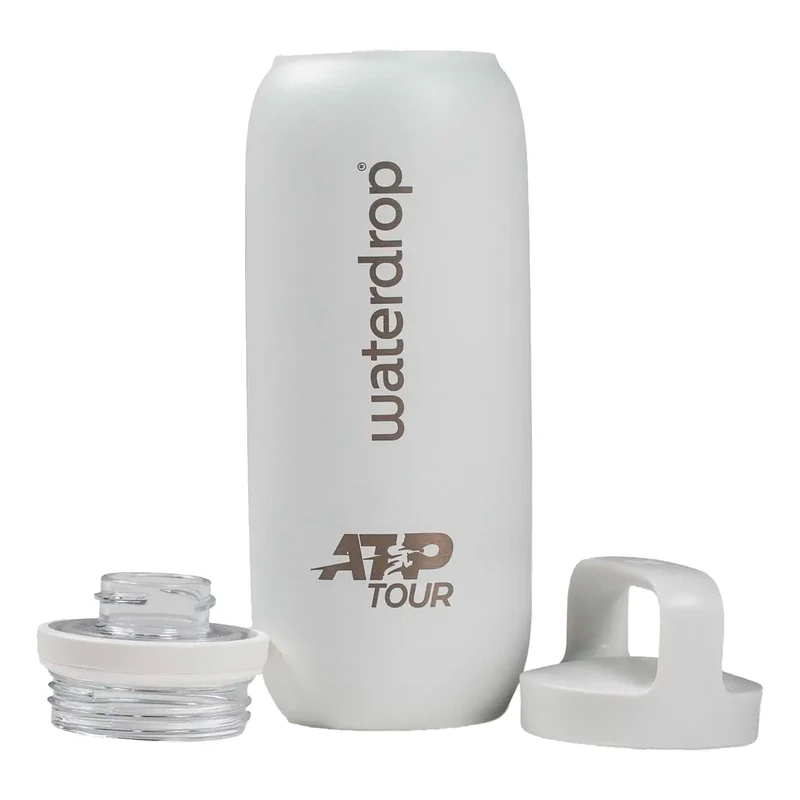 Waterdrop Thermo Bottle 600ml Borraccia - bianco, argento