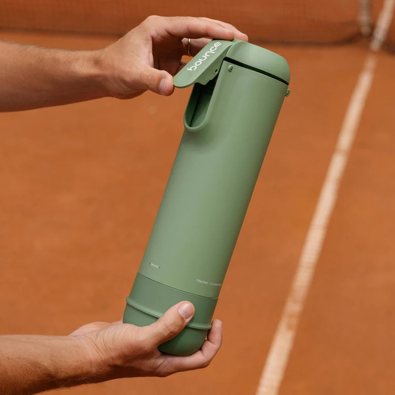 Presurizador Tube Bounce para pelotas de Tenis - oliva