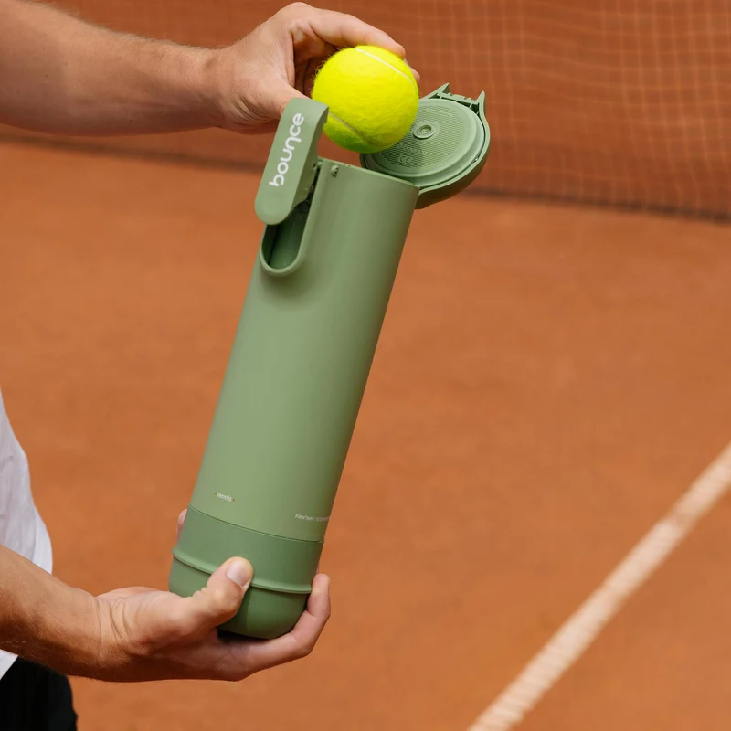 Presurizador Tube Bounce para pelotas de Tenis - oliva