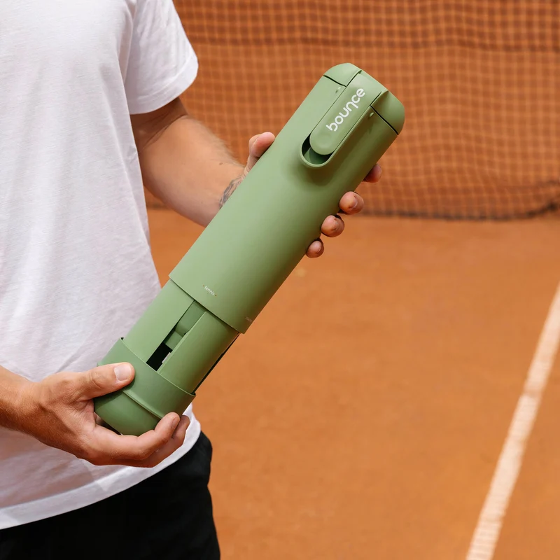 Presurizador Tube Bounce para pelotas de Tenis - oliva