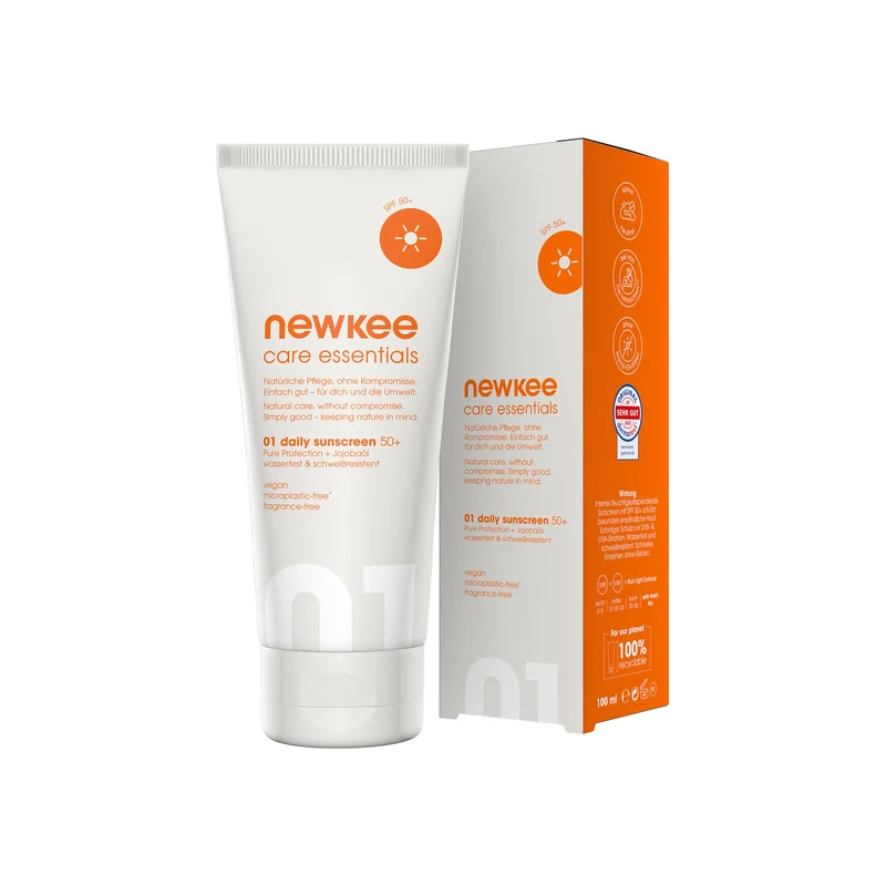 daily sunscreen 50+ Cosmetici - bianco, arancione
