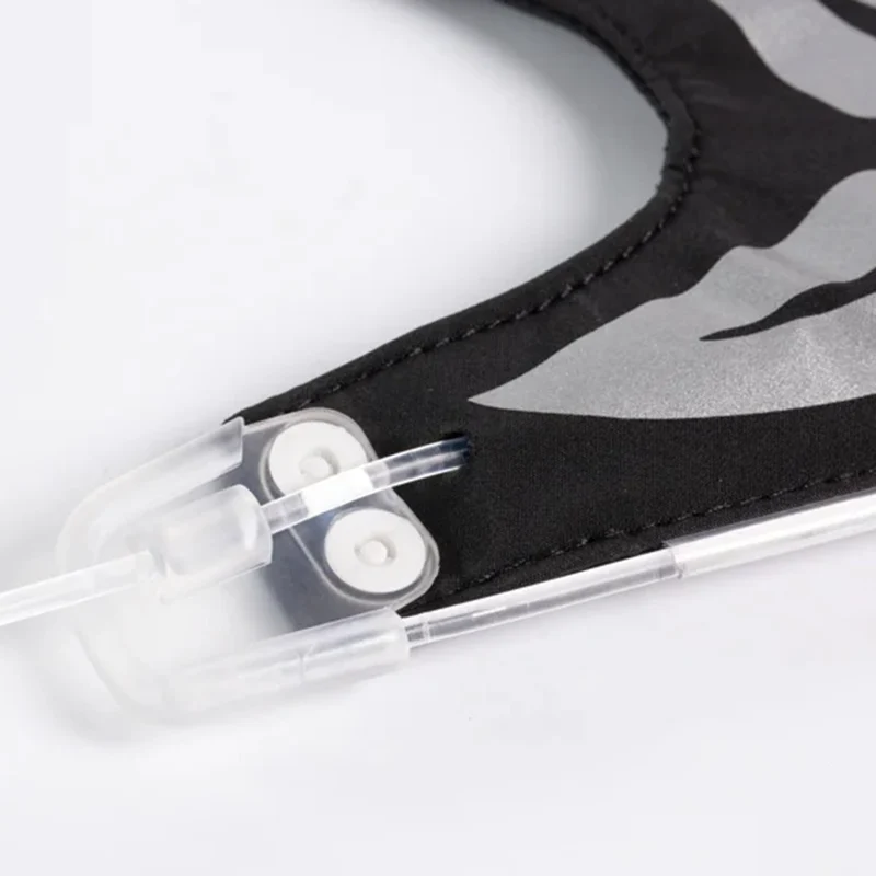 Led Vest Spider USB Sistema Luminoso-Verde