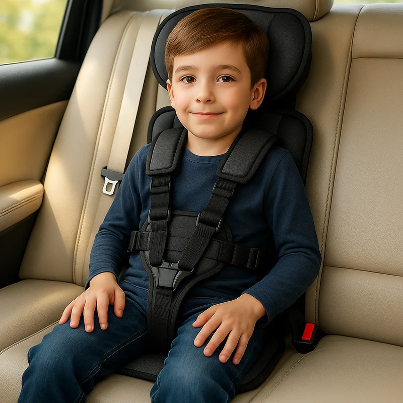 Portable child car seat – reliable protection and support for every trip
