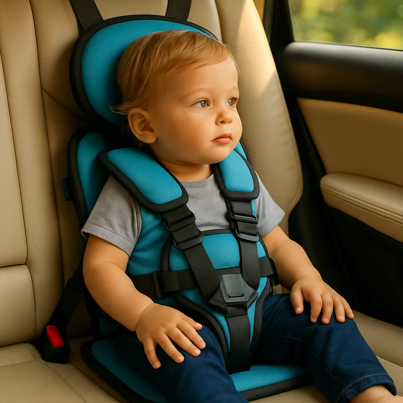 Portable child car seat – reliable protection and support for every trip