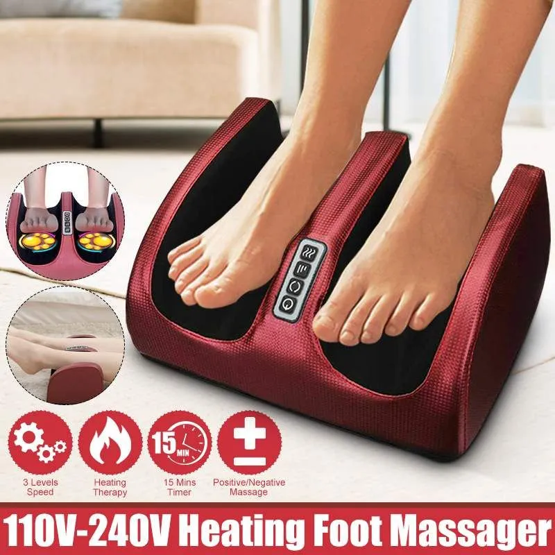 TranquilSole Voetmassageapparaat – 3D Massage, Warmtefunctie & Automatische Timer