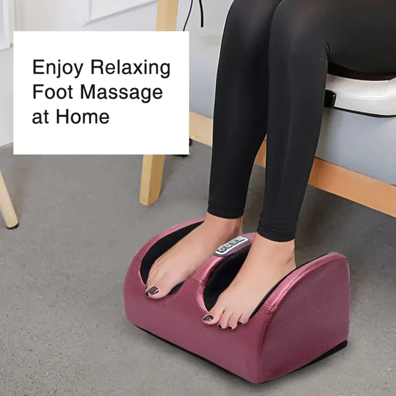 TranquilSole Voetmassageapparaat – 3D Massage, Warmtefunctie & Automatische Timer