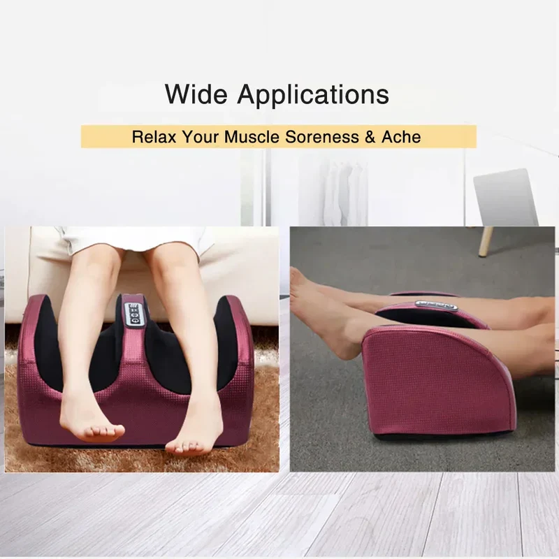 TranquilSole Voetmassageapparaat – 3D Massage, Warmtefunctie & Automatische Timer