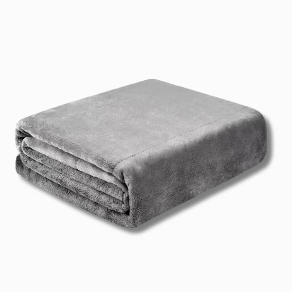 Cozy rechargeable portable heated blanket for home and travel