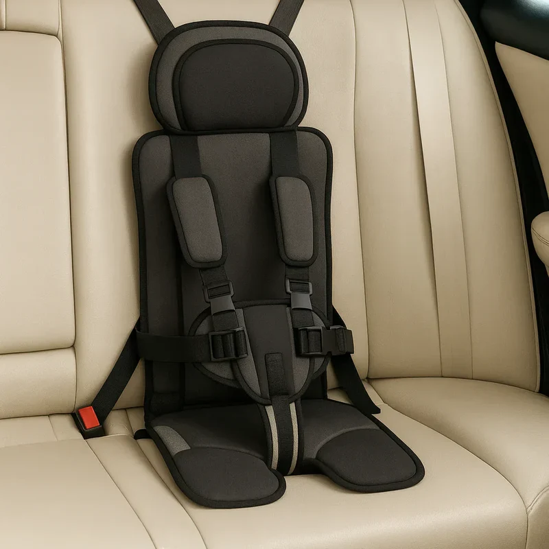 Compact travel seat base for children - safe and secure travel