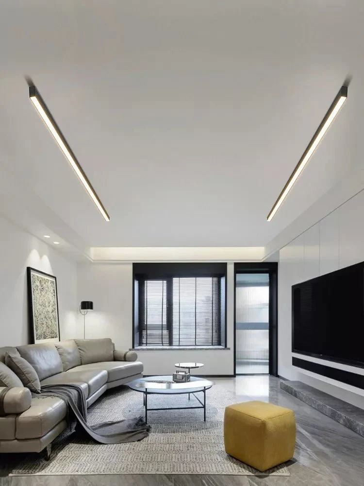 Minimalist bright Scandinavian LED ceiling lamp for home
