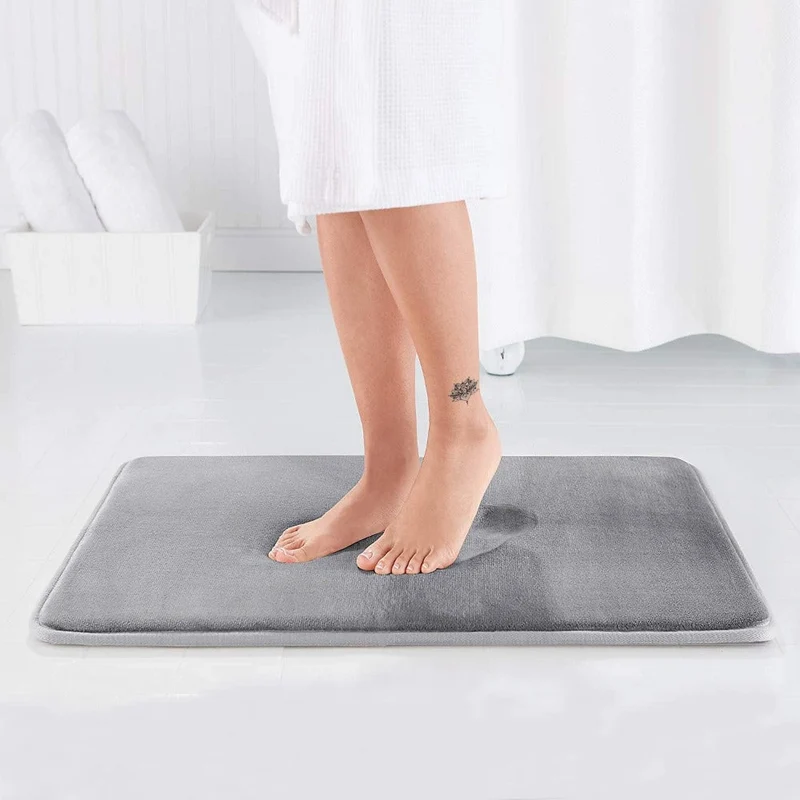 Luxurious non-slip memory foam bathroom mat - Providing relaxing and safe baths