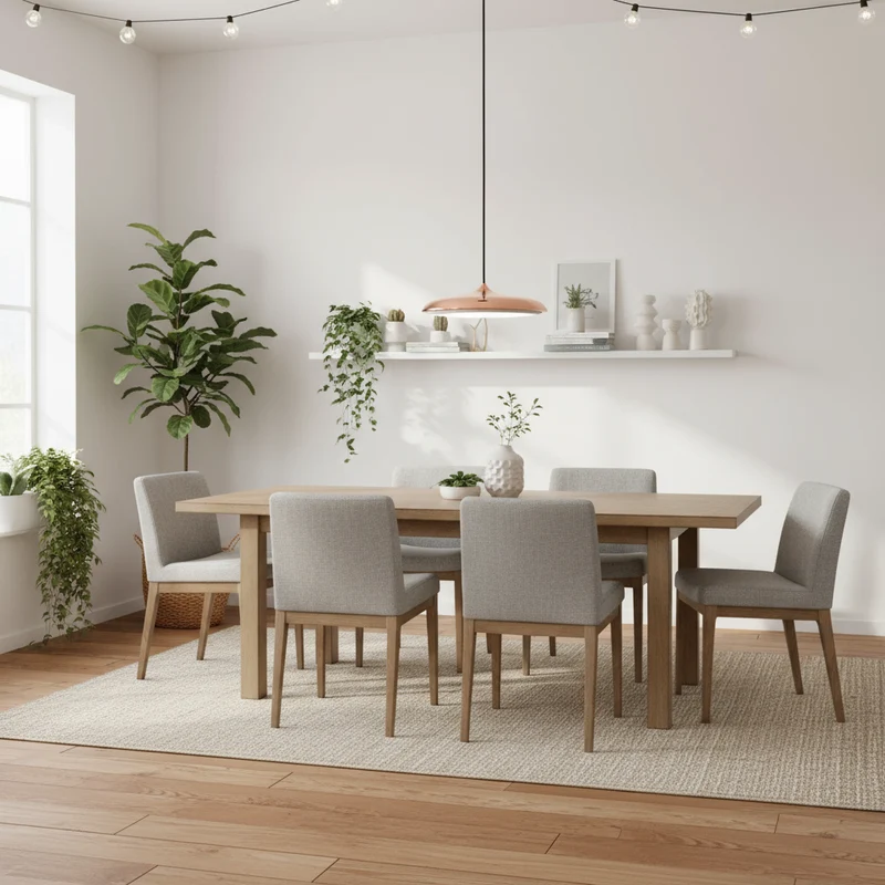 Timeless Scandinavian disc-shaped LED pendant lamp for modern homes