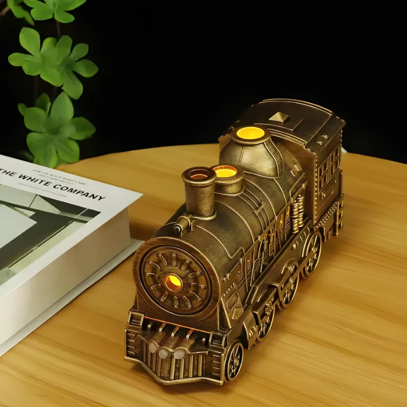 Stylish steam aromatic locomotive diffuser