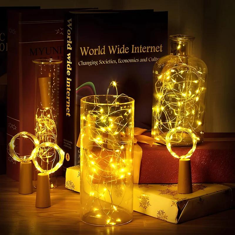 Decorative fairy string solar outdoor LED lights