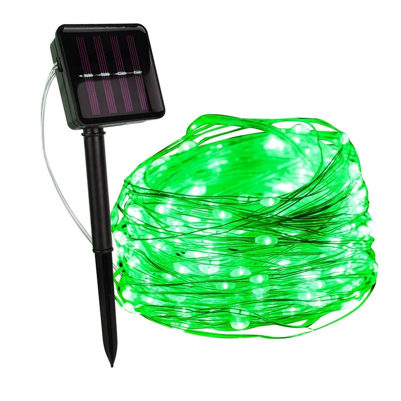 Decorative fairy string solar outdoor LED lights