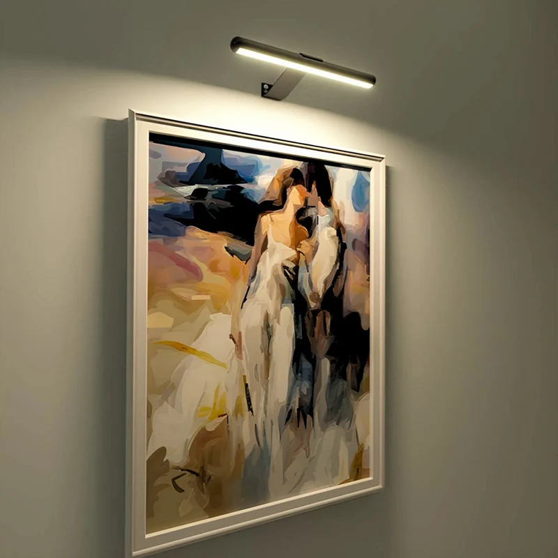 Adjustable wireless LED wall picture lamp