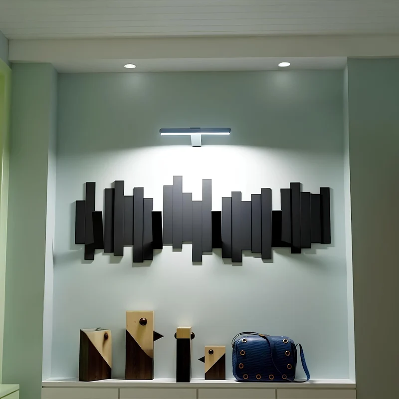 Adjustable wireless LED wall picture lamp