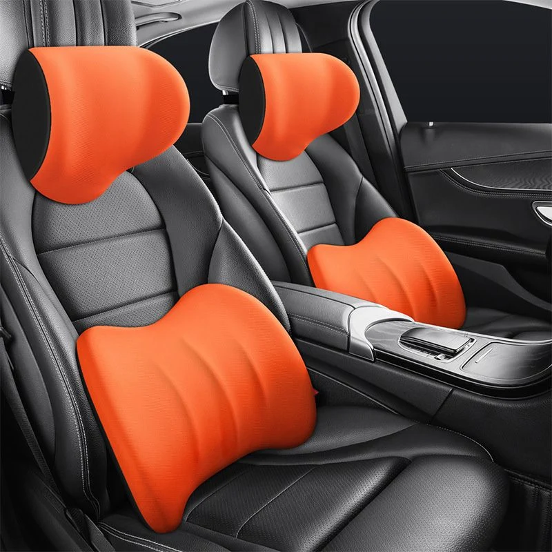 AutoEase ComfortRide Set – Ergonomisch Geheugenschuim Kussen voor Auto’s