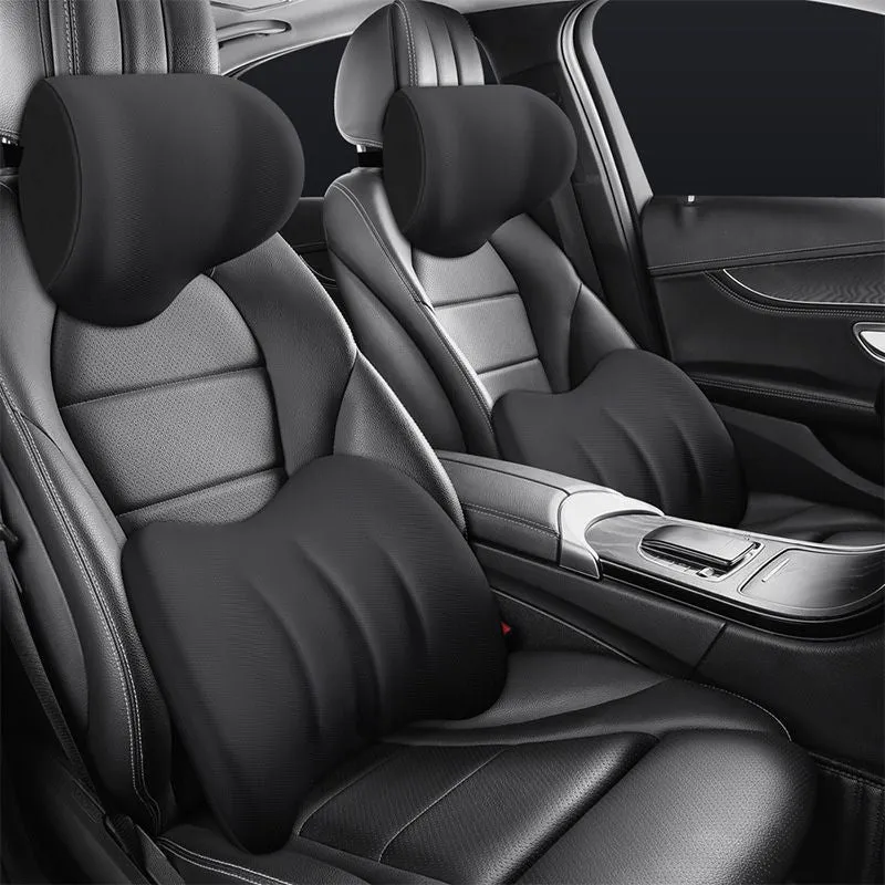 AutoEase ComfortRide Set – Ergonomisch Geheugenschuim Kussen voor Auto’s